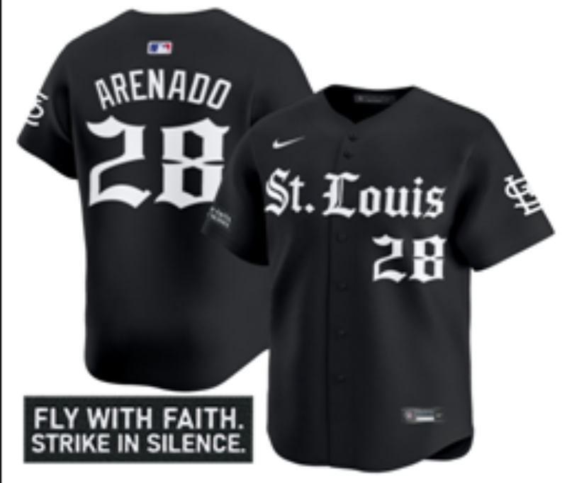 Men 2025 San Francisco Giants 28 Arenado Black Five generations Joint Name Nike MLB Jersey style 31